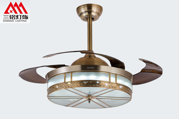 海門優質現代風扇（shàn）燈廠家